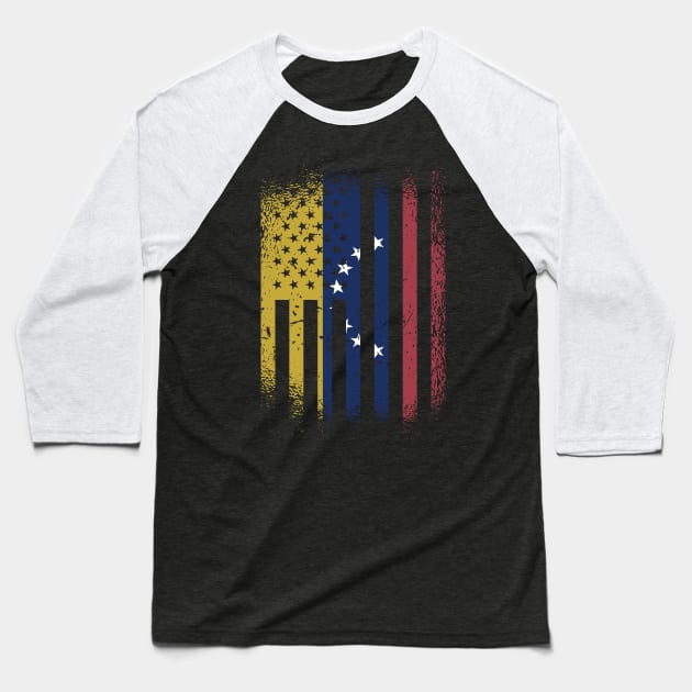 Venezuelan American Baseball T-Shirt by JayD World